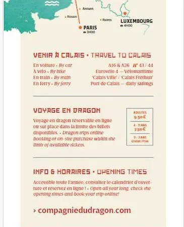 Grand De Charme-calais Nord-cour-plage Apartamento