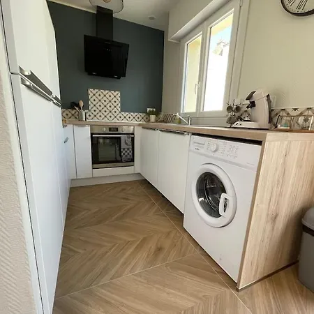 Grand De Charme-calais Nord-cour-plage Apartamento *