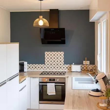 Apartamento Grand De Charme-calais Nord-cour-plage *