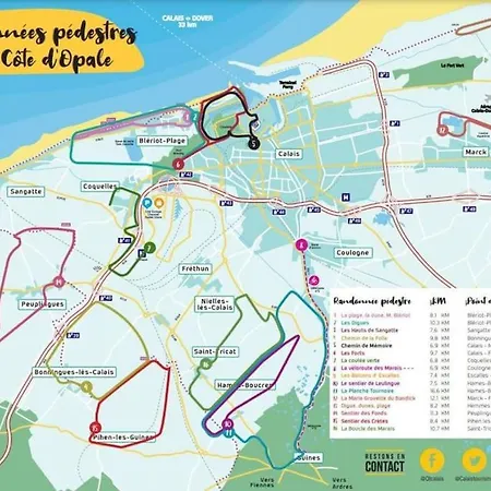 Grand De Charme-calais Nord-cour-plage Apartamento Calais