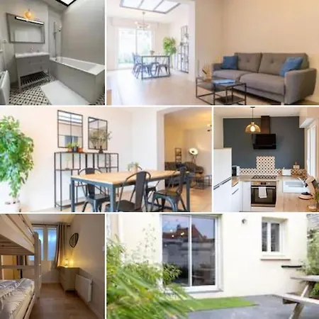 Grand De Charme-calais Nord-cour-plage * Calais