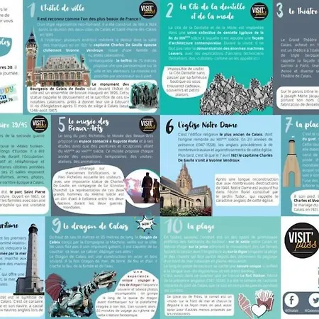 Apartamento Grand De Charme-calais Nord-cour-plage