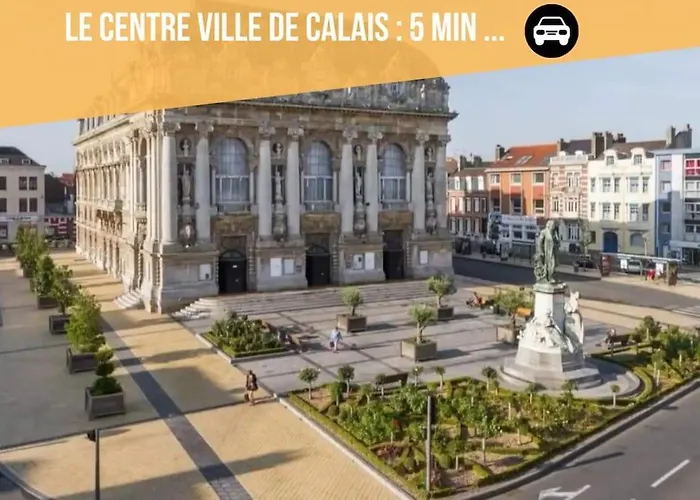 Grand De Charme-calais Nord-cour-plage *